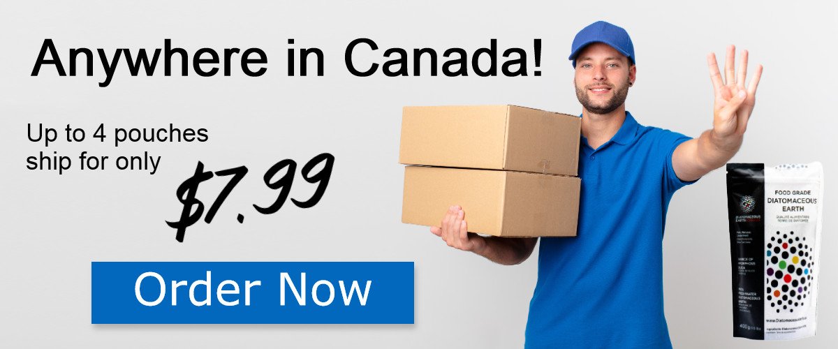 Ship 4 pouches anywhere in Canada for $7.99