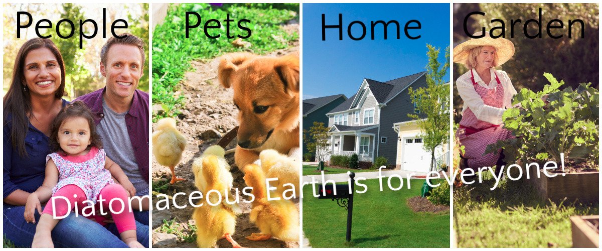 Diatomaceous Earth Canada for people, pets, home and garden